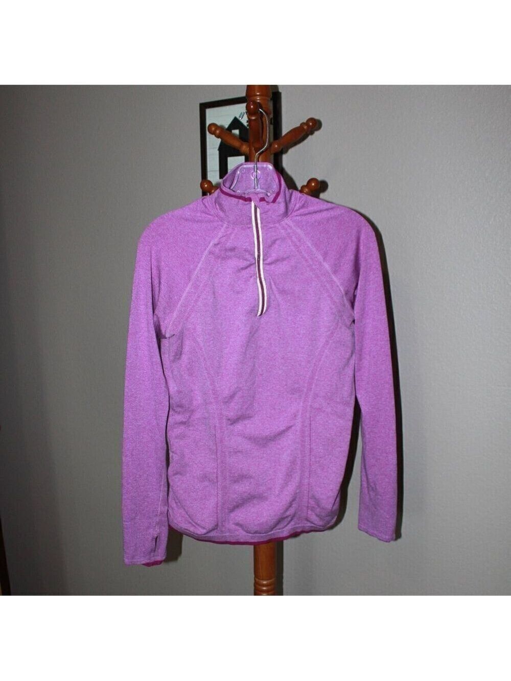 Athleta Fastest Track Half Zip Size Med